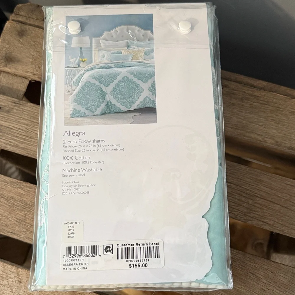 Sky Allegra Decorative Pillow Shams 26 X 26‎
